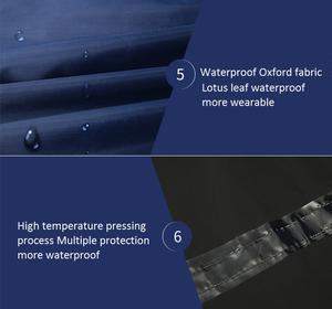 Лидер продаж, высококачественный дождевик из ткани Оксфорд, водонепроницаемая рабочая одежда, светоотражающий дождевик, пончо для рабочих на открытом воздухе - Product Image 4