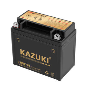 Offres Spéciales bonne qualité <span class=keywords><strong>prix</strong></span> d'usine SMF KAZUKI 12N-7F 12V 7Ah <span class=keywords><strong>batterie</strong></span> au plomb de moto rechargeable avec 2.48 kg - Product Image 2