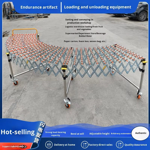 Đóng gói xử lý nghiêng trọng lực dòng chảy Skate bánh xe băng tải kéo dài - Product Image 4