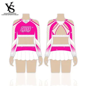 Nouvelle Mode enfant acclamation uniforme en gros personnalisé acclamation uniforme acclamation uniforme cheerleading