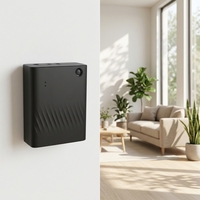 Diffuseur d'huiles essentielles électrique sans eau, écologique, en plastique, avec télécommande via application BT, pour la maison et le bureau, garantie 1 an