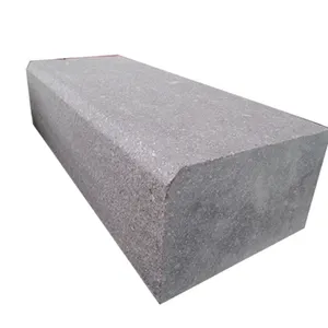 Porphyre rouge G666 Kerbstone Road Granite Curbstone