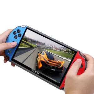 X12 प्लस 7 इंच HD प्रदर्शन हाथ में खेल खिलाड़ी क्लासिक गेम कंसोल हाथ में खेल consol