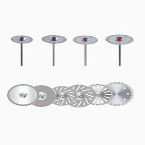 Disques abrasifs en zircone dentaire, polisseurs double face, disques de coupe diamantés, roue de 180 mm pour usage en laboratoire - Product Image 1