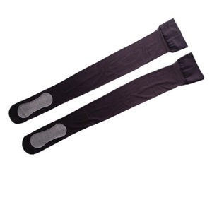 Bas taille haute brillant sans couture pour femme, <span class=keywords><strong>noir</strong></span>, brillant, <span class=keywords><strong>thermique</strong></span>, natation, mamie, collants chinois - Product Image 1