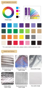 Sac isotherme personnalisé en tissu non tissé pour la restauration rapide, imperméable, avec logo, sac de pique-nique, sac de transport, sac isotherme - Product Image 6