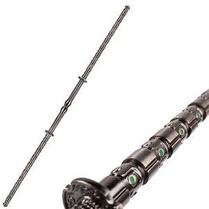 Réplica de Arma de Cosplay de <span class=keywords><strong>Black</strong></span> <span class=keywords><strong>Widow</strong></span> de <span class=keywords><strong>Marvel</strong></span>, Bastones Gemelos de Metal para Coleccionistas - Product Image 1