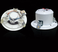 Haut-parleur de plafond de haute qualité 6W, haut-parleur de plafond économique de 4 pouces pour applications industrielles et commerciales, prix bas, OEM ODM