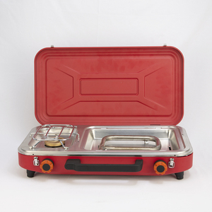 Accessoires de camping et de randonnée, réchaud de camping, réchaud portable d'extérieur, réchaud <span class=keywords><strong>à</strong></span> <span class=keywords><strong>gaz</strong></span> portable en acier inoxydable avec <span class=keywords><strong>four</strong></span> - Product Image 3