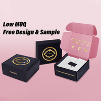 Cajas de Cartón Rígido Recicladas para Envíos, Biodegradables, con Logotipo Personalizado, para Regalos, Negocios, Embalaje y Envío