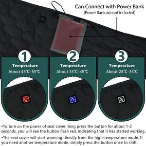 Fundas Personalizadas para Asientos de Carrito de Golf con Calefacción, Antideslizantes, para Invierno, con Toalla y Manta para Asiento de Carrito de Golf, Fundas para Cojines de Asiento de Carrito de Golf - Product Image 4