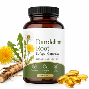Suplemento Antioxidante para Adultos, Apoyo a la Circulación Linfática, Cápsulas Blandas de Raíz de Diente de León - Product Image 1