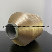 Câble de données ignifuge résistant au feu, fil spécial polyester FDY, finition brillante, tressé, torsadé, blanchi