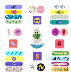 لاصقات جروح مخصصة مطبوعة بعلامة تجارية خاصة، معتمدة من CE، مقاومة للماء، معقمة بغاز أكسيد الإيثيلين، قابلة للتنفس، لاصقة لطيفة للجروح مع شعار لاصق - Product Image 3