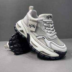 Nouvelles <span class=keywords><strong>Chaussures</strong></span> Décontractées de Luxe <span class=keywords><strong>pour</strong></span> Adolescentes, Tendance Été, Semelle Épaisse Rehaussante, à Lacets, Semelle Extérieure en Caoutchouc Moussé - Product Image 1