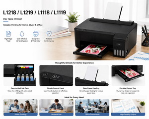 Impresora de Sublimación EcoTank de 4 Colores de Alto Rendimiento NUEVA A4 para EPSO.N L1210 L1218 para Tazas, Bolsas, Camisetas, Papel de Sublimación e Tinta - Product Image 3