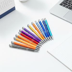 Bolígrafo Metálico Promocional con Logotipo Personalizado, Bolígrafo de Aluminio con Clip, Venta Caliente - Product Image 5