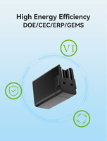 Chargeur USB Merryking multi-prises interchangeables 5V 1A 2A 2.4A 2.5A 3A pour écouteurs