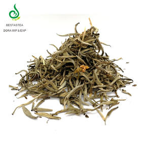 Thé vert au jasmin biologique de haute qualité fraîchement cuit à la vapeur aiguille en argent thé en vrac sain boîte Sachet emballage - Product Image 4