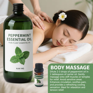 Chinesische Fabrik Großhandel Bulk Pure Natural <span class=keywords><strong>Oil</strong></span> für <span class=keywords><strong>Massage</strong></span>-und Hautpflege produkte mit Best Price Pfefferminz öl - Product Image 4