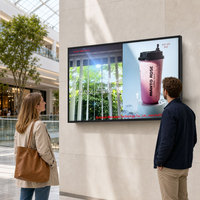 Afficheur numérique LCD mural 32 43 49 55 pouces 4K 2500 nits avec SDK pour la publicité dans les ascenseurs, les magasins et les centres commerciaux
