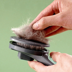Party Gifts Professional Self Cleaning Steel Needle Slicker <b>Brush</b> Grooming <b>Brush</b> Comb Party Gifts <b>Brush</b> Comb Party Gifts - Product Image 2