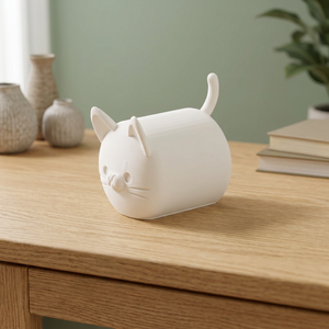 Service FDM MGT : Figurine de chat mignon imprimée en 3D, jouet de prototypage rapide, figurine de dessin animé, filament 3D MGT, personnalisation OEM/ODM à faible MOQ - Product Image 1