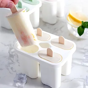 Tiện Ích Nhà Bếp đông lạnh Silicone Popsicle khuôn Ice Pop Maker Ice Cream DIY Pop khuôn hình dạng tùy chỉnh