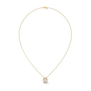 Colgante de oro con diamante cultivado en laboratorio de lujo, diseñado para un estilo moderno, belleza ética y brillo duradero en colecciones de joyería fina. - Product Image 3
