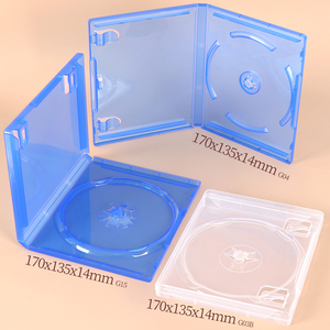 Boîte de rangement personnalisée WEISHENG en plastique vide pour <span class=keywords><strong>CD</strong></span> de jeux vidéo PS3 <span class=keywords><strong>PS4</strong></span> <span class=keywords><strong>PS5</strong></span>, boîte de protection pour 1 ou 2 disques PlayStation - Product Image 2