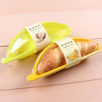 Vente en gros de boîtes blister en forme de banane épaissie boîtes d'emballage pour gâteaux mousse boîtes d'emballage alimentaire pour crème glacée boulangerie