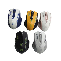 Souris de jeu sans fil silencieuse ergonomique rechargeable en gros, 1600 DPI, 6 boutons, souris Bluetooth