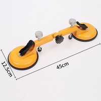 Outil de positionnement de carreaux pliable robuste à ventouse pour la fixation des joints d'angle des carreaux de pierre