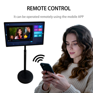 Écran tactile intelligent sans fil Android, téléviseur portable, écran interactif, batterie longue durée, rechargeable, 21,5, 24, 27, 32 pouces - Product Image 2