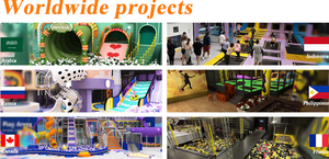 Installations de parcs d'attractions intérieurs peu coûteux à <span class=keywords><strong>vendre</strong></span>, y compris les terrains de jeux et les labyrinthes de sécurité pour enfants - Product Image 3