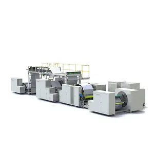 Máquina de revestimento anti-riscos de fusão a quente para fita adesiva labelstock com papel de filme