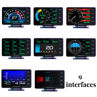 Actualización de pantalla LCD XS GPS + OBD2 Escáner Diagnóstico de coche Medidor automático Head up Display
