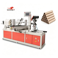 Machine CNC pour tubes en papier spirale, contrôle PLC Delta, roulement haute vitesse, 11000W, 30-50m/min, emballage OEM/ODM disponible
