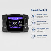 OkyRie HC-K007 Interruptor de Calefacción de Aire Diésel con Controlador LCD Morado 12V/24V Universal para Camión, RV, Cámper, Barco 2KW 5KW 8KW