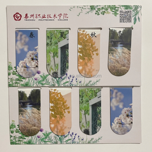 Segnalibro Magnetico in Carta di Alta Qualità con Logo Personalizzato, Design Pieghevole, Resistente all'Acqua, Motivi <span class=keywords><strong>Anime</strong></span>, Vendita all'Ingrosso - Product Image 2