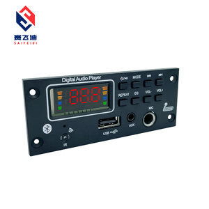 Bluetooth 5.1 Tf Usb Fm Mic Aux Mp3 Speler 5V Tot 12V Decoderingsmodule Decoderbord Geïntegreerde Schakelingen - Product Image 4