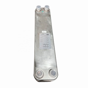 Bomba marina del condensador del evaporador del cambiador de calor de la placa soldada BL95 hecha del cobre - Product Image 5