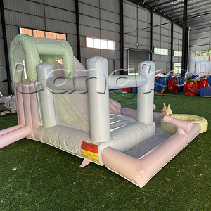 <span class=keywords><strong>Parque</strong></span> <span class=keywords><strong>de</strong></span> entretenimiento comercial para niños, juego suave con equipo <span class=keywords><strong>de</strong></span> Tobogán, casa <span class=keywords><strong>de</strong></span> rebote blanca inflable con pozo <span class=keywords><strong>de</strong></span> <span class=keywords><strong>bolas</strong></span> para <span class=keywords><strong>alquiler</strong></span> - Product Image 2