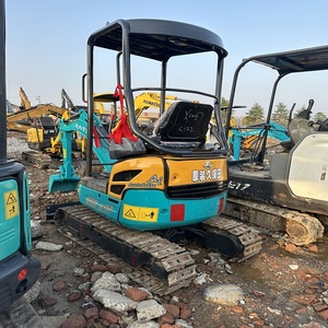 Mini Excavadora Usada de 1.7 Toneladas U17, Excavadora Compacta de Orugas con Cabina Abierta en Buenas Condiciones para Construcción Agrícola con Certificación CE EPA - Product Image 2