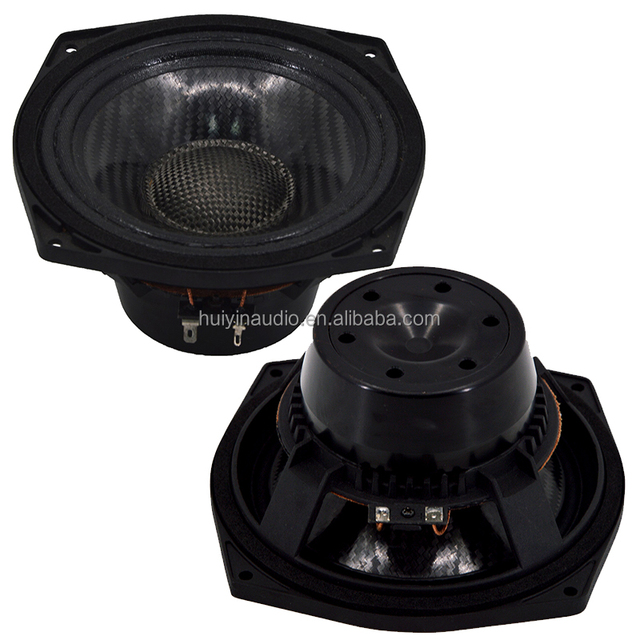 6 Inch Neo Midrange Speaker 650-028 Aluminium Passive Pro Audio with 8 Ohm Impedance and Neodymium Magnet