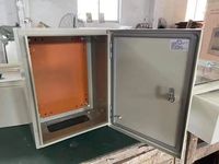 Boîtier de distribution en alliage d'aluminium, étanche IP55, boîtier métallique, panneau de commande électrique DP31 388x259x102.5mm
