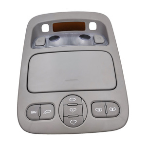 Conjunto de Luz de Techo para Auto Kia, Color Gris, ABS, con Interruptores para Techo Corredizo y Luces de Lectura, para Borrego Clase V y Clase S - Product Image 1