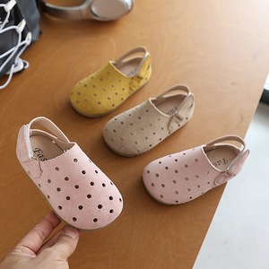 Sandalias Birkennedy para Niñas, Verano 2026, Suela Suave Antideslizante, Zapatos Tipo Clog, Zapatos para Bebés, Zapatos para Niños Pequeños, Cierre de Velcro, Color Sólido - Product Image 1