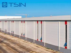 Duurzaam ISO9001-gecertificeerd, snelle installatie, windbestendigheid tot 120 km/u, industrieel design, voor opslag, werkplaats, boerderij - Product Image 4