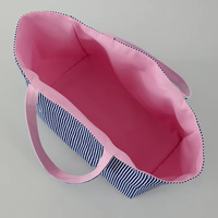 Sac fourre-tout en toile grande capacité avec deux poignées, écologique et durable, personnalisable, sac de shopping tendance pour femmes